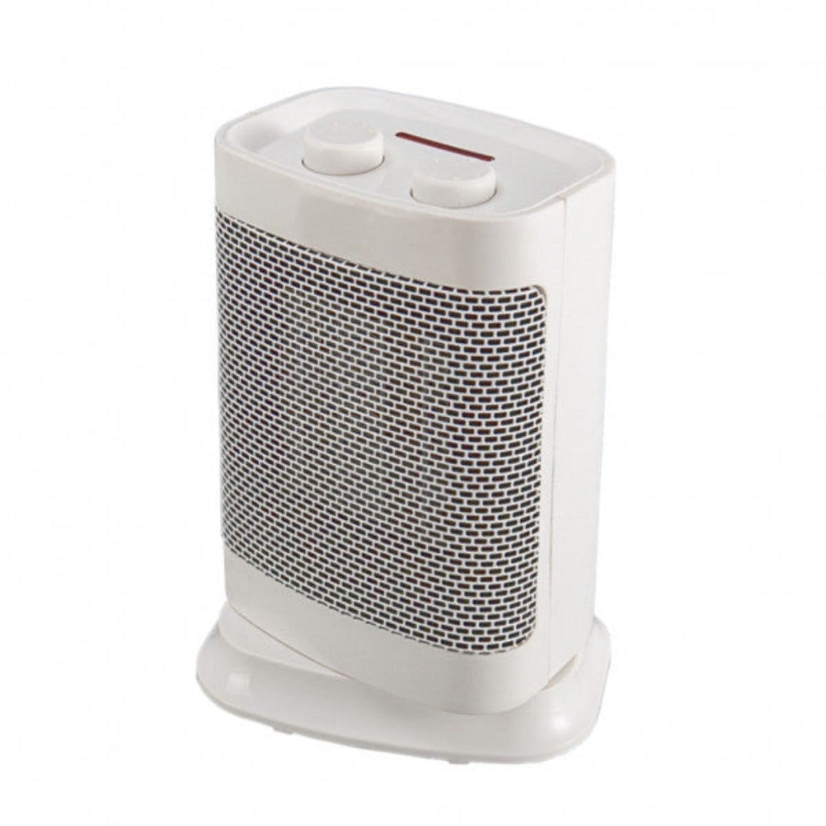 Stufa elettrica portatile Leon 750 1500 W funzione caldo freddo bianco