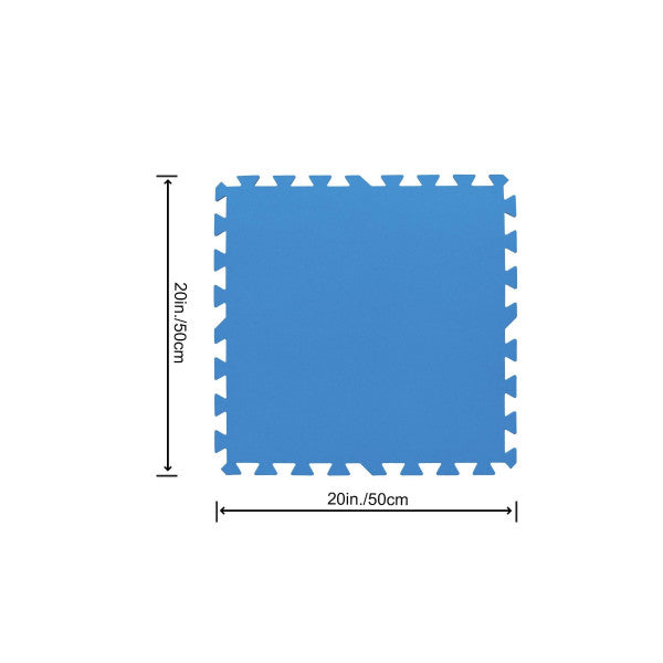 Tappetino per piscina Bestway 58220 Pool Floor Protector 50x50cm blu