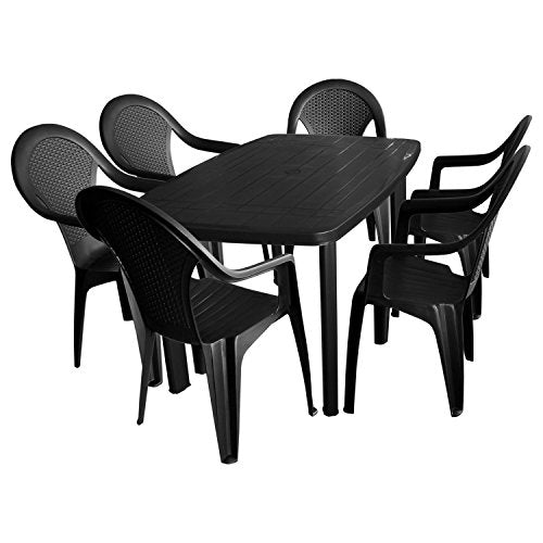 Tavolo da giardino componibile Ipae Progarden Faro 137x85x72 cm