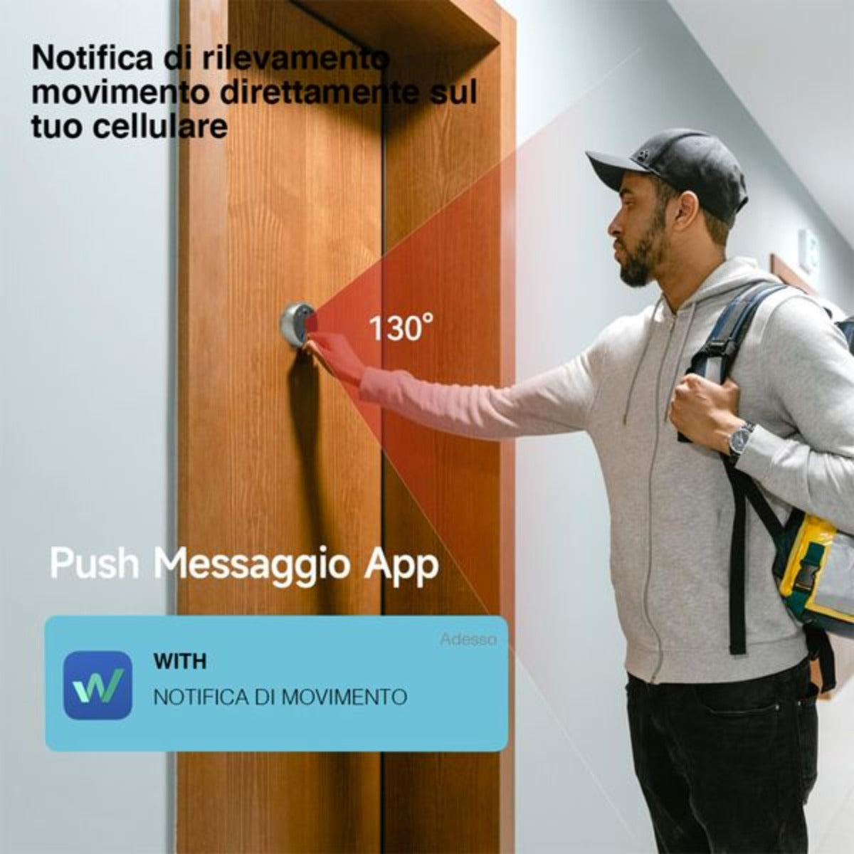 Raggio di 130º