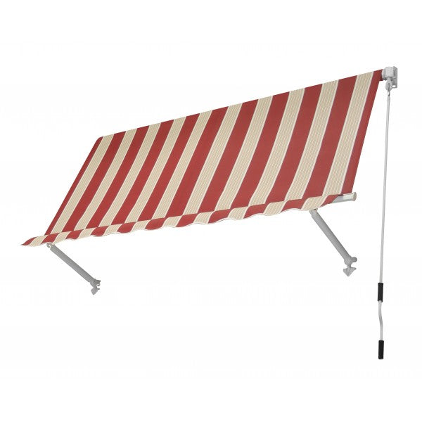 Tenda da sole a caduta con bracci 250x250 cm senza cassonetto