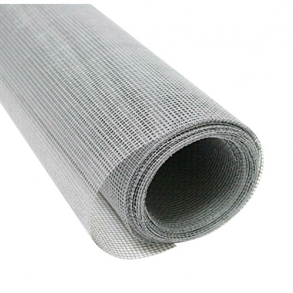 Zanzariera rotolo in fibra di vetro grigio