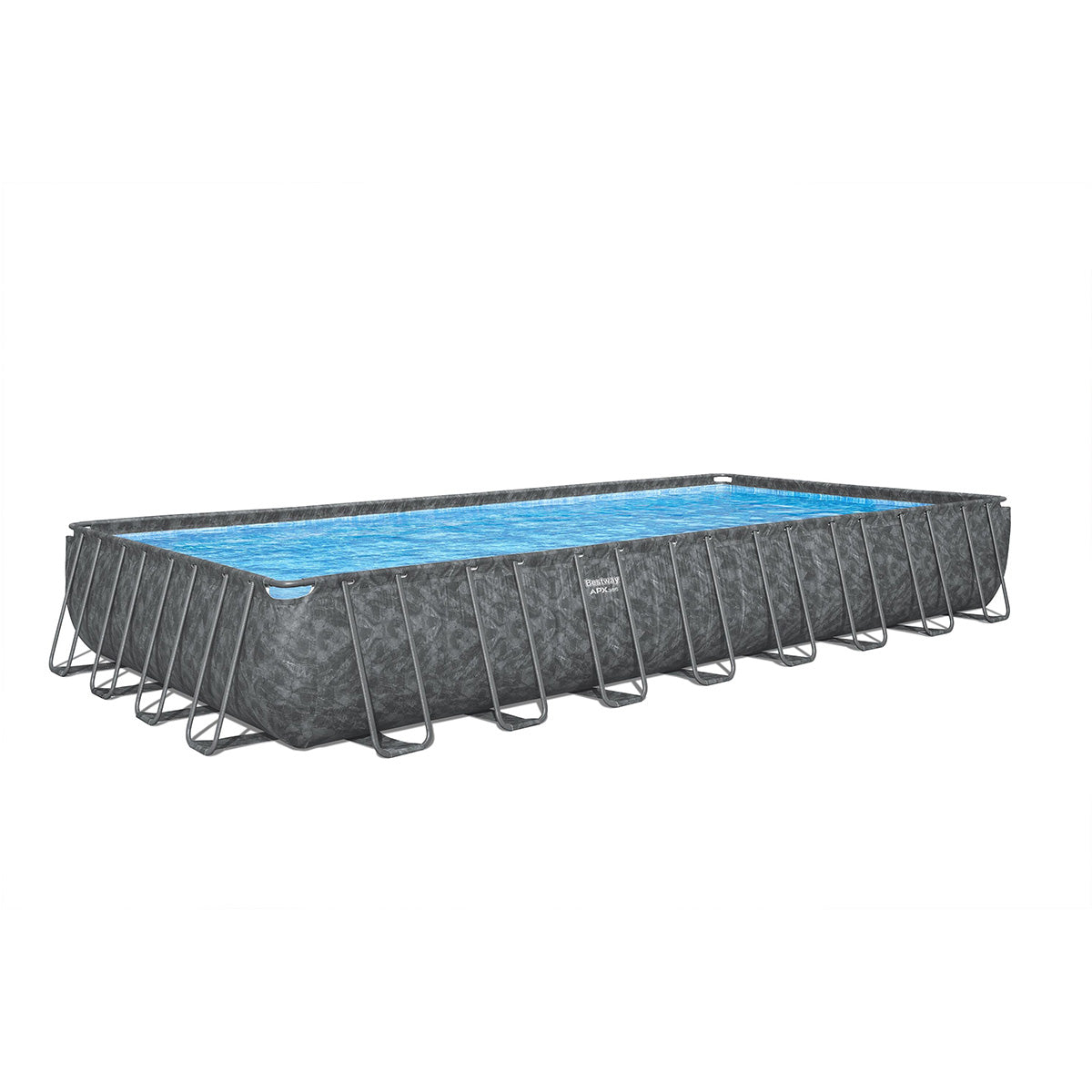 Piscina fuori terra rettangolare Bestway APX 365 561 KJ 956x488x132 cm con - novità 2025
