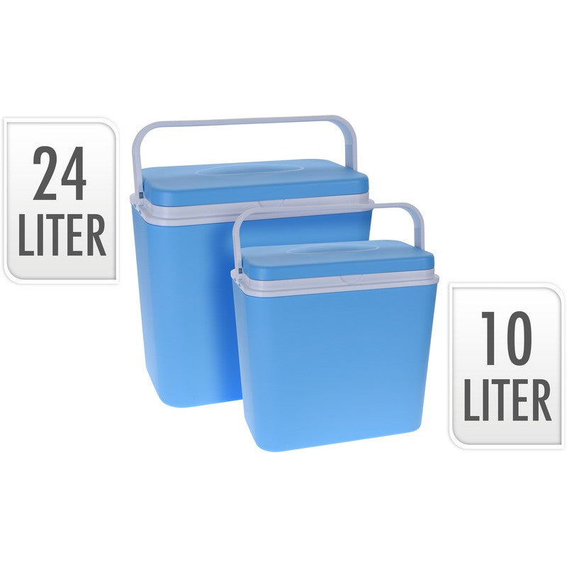 koopman set due pezzi frigo portatile da 10 lt e 24 lt