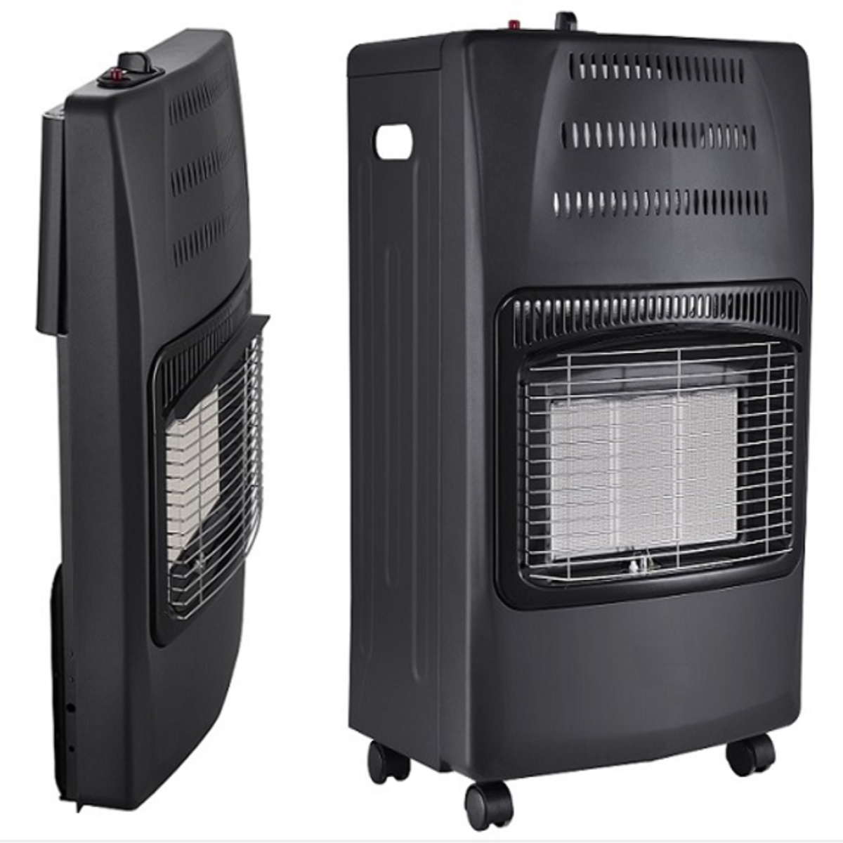 Stufa a gas GPL pieghevole ad infrarossi Telica 4,2 Kw con ruote
