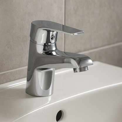 Miscelatore lavabo Go Plast Sette con piletta