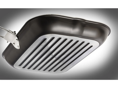 Bistecchiera Stone 34×24cm antiaderente compatibile forno e induzione