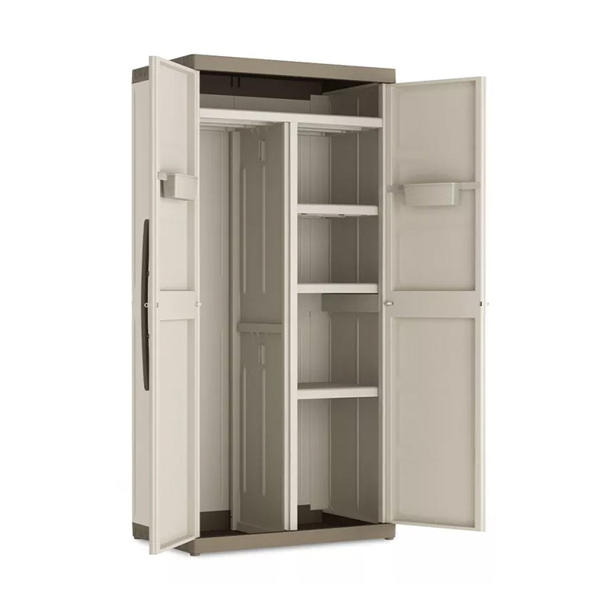 Armadio portascope Keter Excellence XL grigio tortora 89x54x182 cm