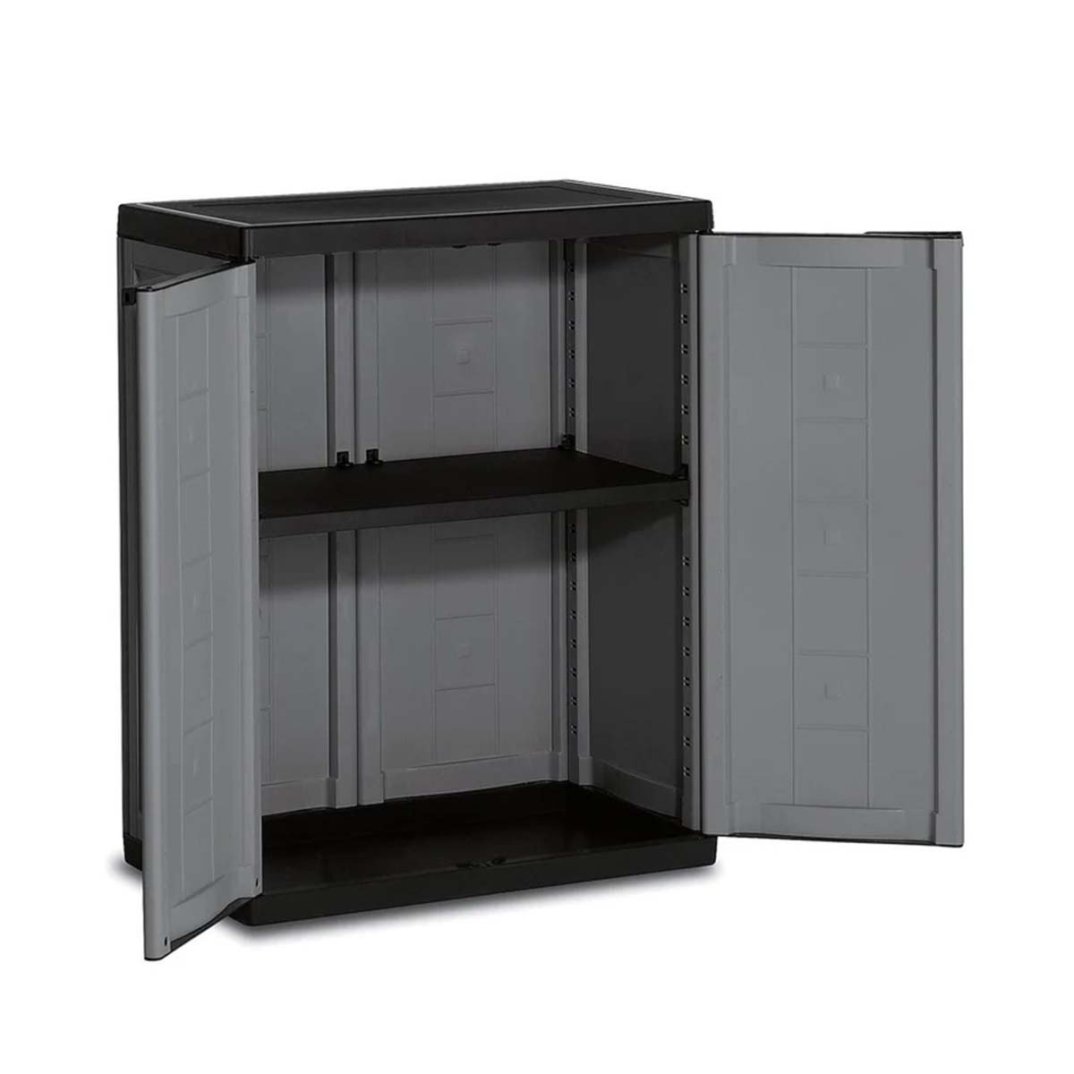 Armadio basso Keter Jolly grigio 68x39x85 cm