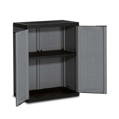 Armadio basso Keter Jolly grigio 68x39x85 cm