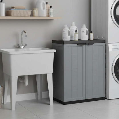 Armadio basso Keter Jolly grigio 68x39x85 cm