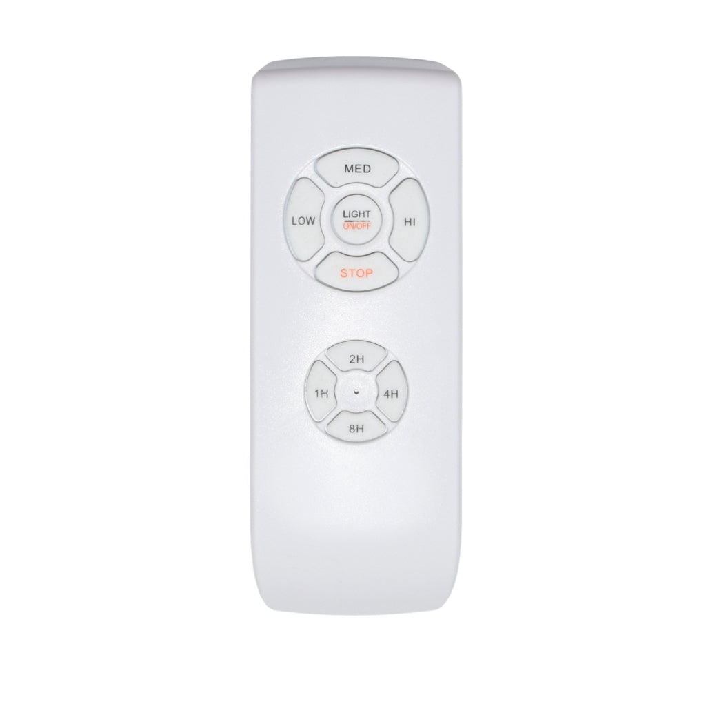 Ventilatore da soffitto con luce e telecomando diametro 105 cm 4 pale
