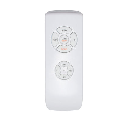 Ventilatore da soffitto con luce e telecomando diametro 105 cm 4 pale