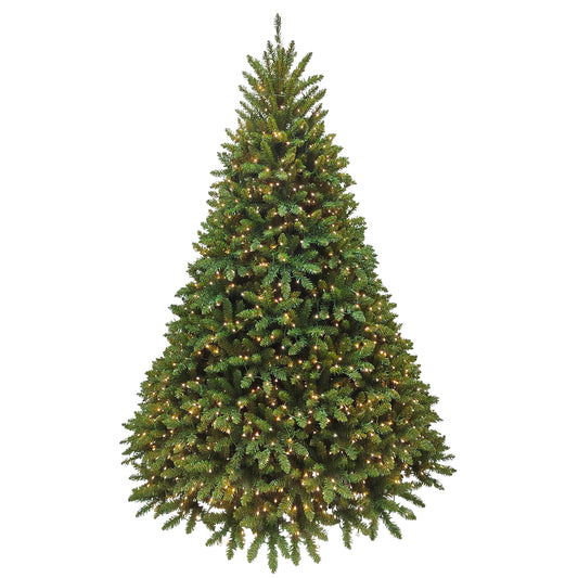 Albero di Natale con 1700 luci LED incorporate 210 cm Cortina