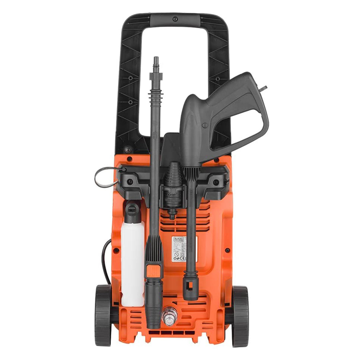 Idropulitrice alta pressione Black+Decker BXPW1500E 120 Bar 1500W 390 l/h con accessori