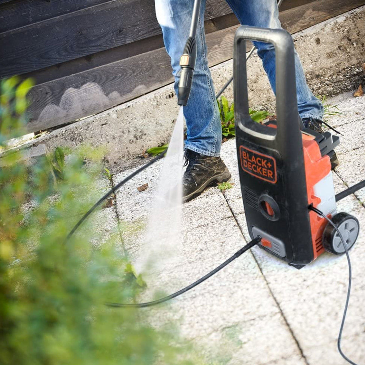Idropulitrice alta pressione Black+Decker BXPW1500E 120 Bar 1500W 390 l/h con accessori