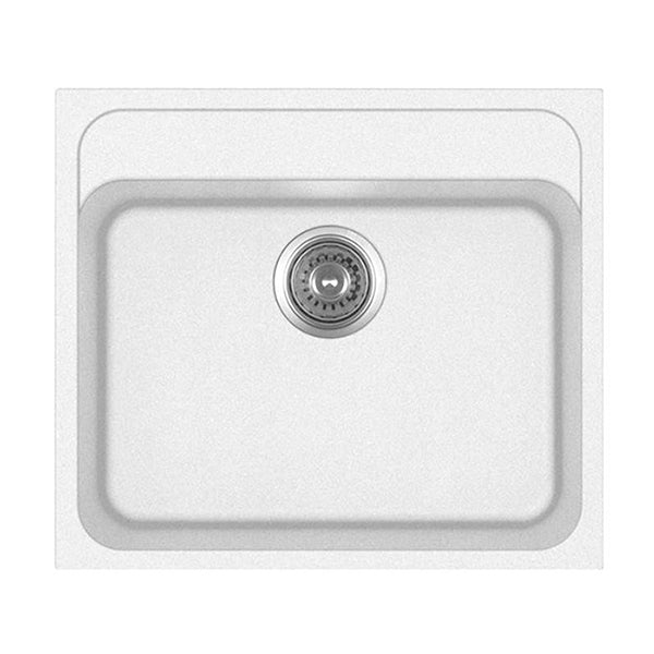 Lavello pietraplus monovasca in fragranite 56x51 cm varie finiture