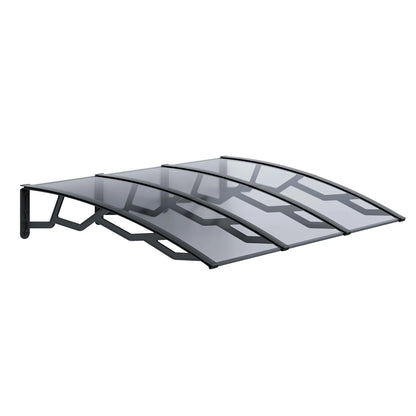 Pensilina tettoia da esterno 180x140 cm in policarbonato alveolare Artplast