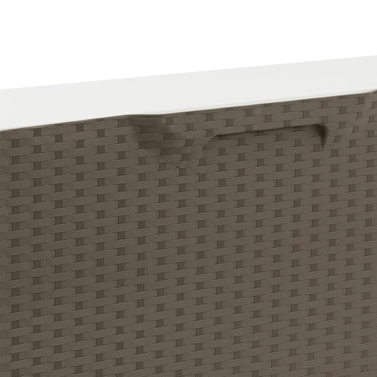 Scarpiera in plastica effetto rattan 51x17x40 cm Artplast