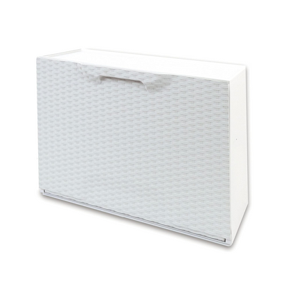 Scarpiera in plastica effetto rattan 51x17x40 cm Artplast