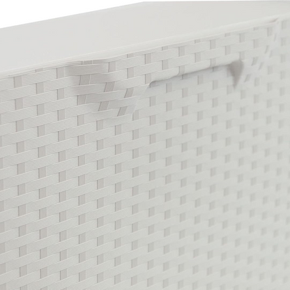 Scarpiera in plastica effetto rattan 51x17x40 cm Artplast