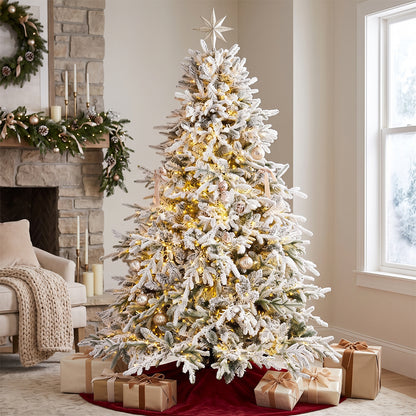 Albero di Natale innevato con luci LED Ritter Bizzotto