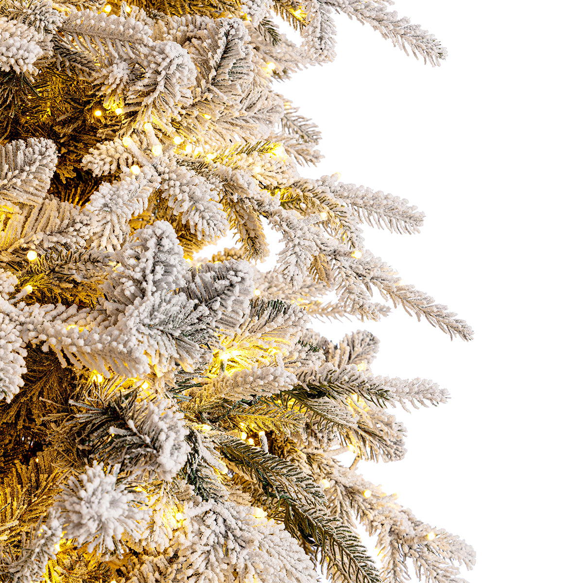Albero di Natale innevato con luci LED Ritter Bizzotto