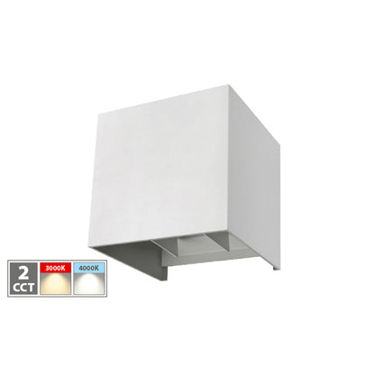 Applique LED da esterno a cubo Bernini IP54 2CCT 700lm