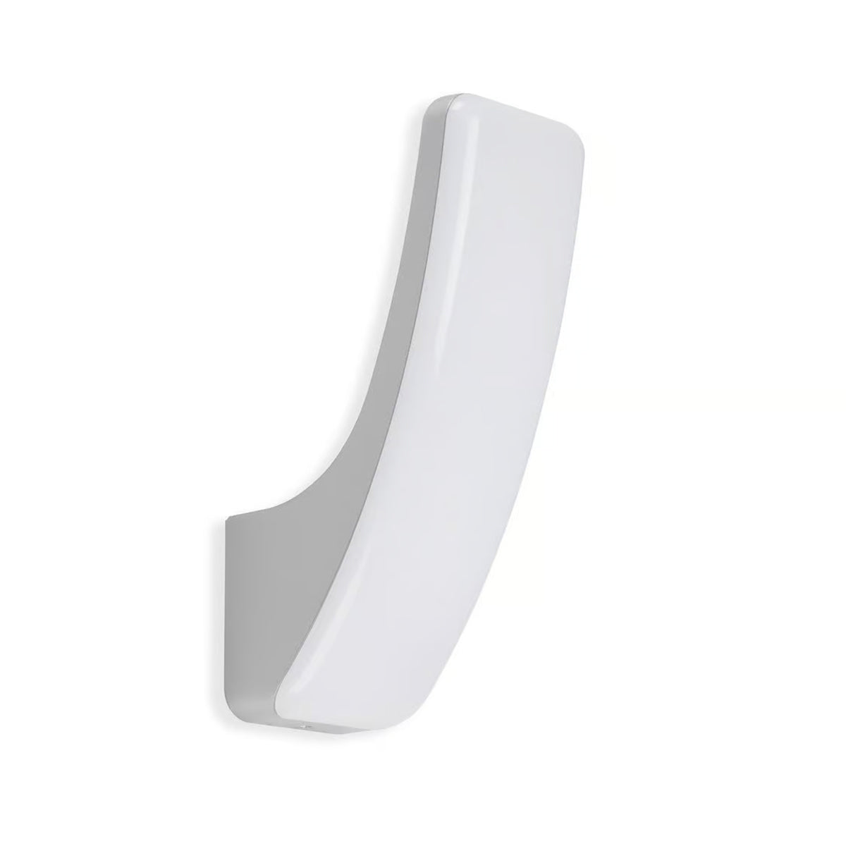 Applique da esterno LED argento IP44 1800lm
