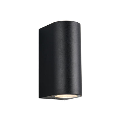 Applique da parete LED da esterno IP44 nero opaco Trio Lighting Soria