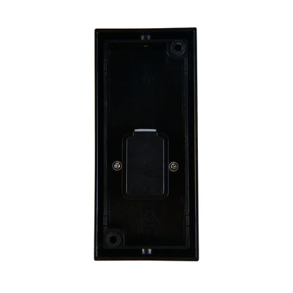 Applique da parete LED da esterno IP44 nero opaco Trio Lighting Soria