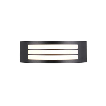 Applique da parete LED da esterno IP44 nero Trio Lighting Ceuta