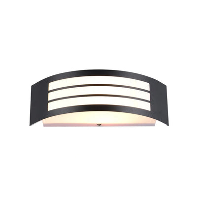 Applique da parete LED da esterno IP44 nero Trio Lighting Ceuta
