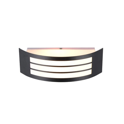 Applique da parete LED da esterno IP44 nero Trio Lighting Ceuta