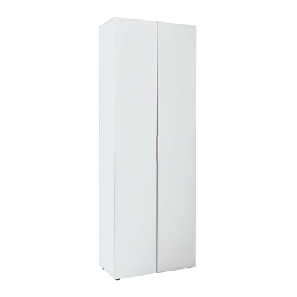 Armadio a colonna 2 ante con 5 ripiani 69x200x35 cm