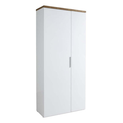 Armadio multiuso 2 ante bianco 82x189x35cm