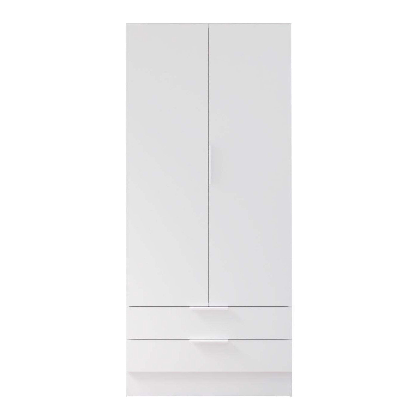 Armadio con 2 ante e 2 cassetti 82x184x46 cm Composad