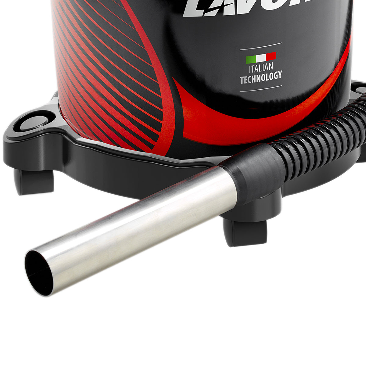 Aspiracenere con doppio filtro e carrello 1000 W 18 litri Lavor Ashley 146
