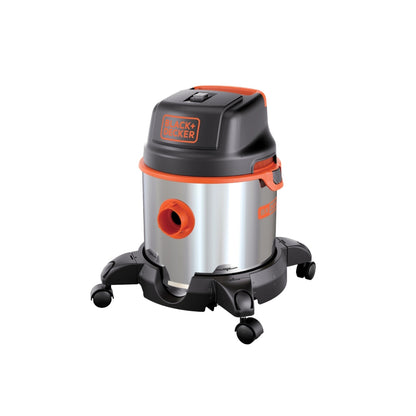 Aspiratore solidi e liquidi 1400 W 20 litri Black + Decker