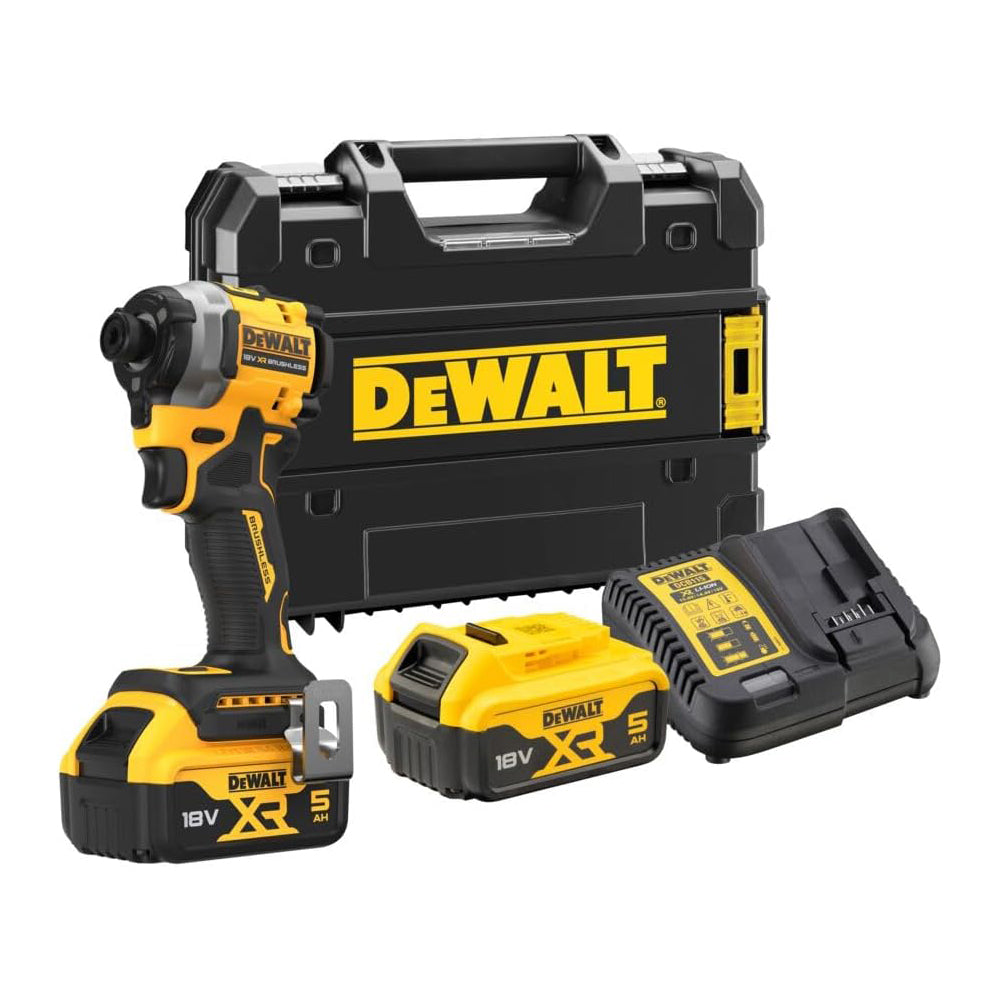 Avvitatore a impulsi compatto DeWalt DCF850P2T-QW XR 18 V 3 velocità