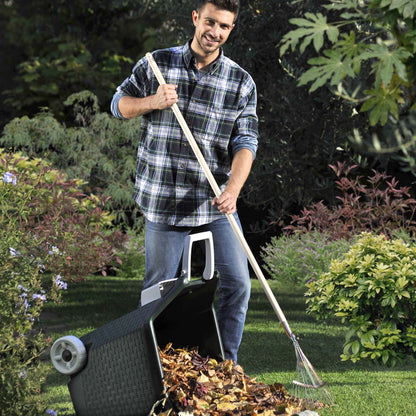 Carrello da giardino con ruote Bama KART 76 lt muschio