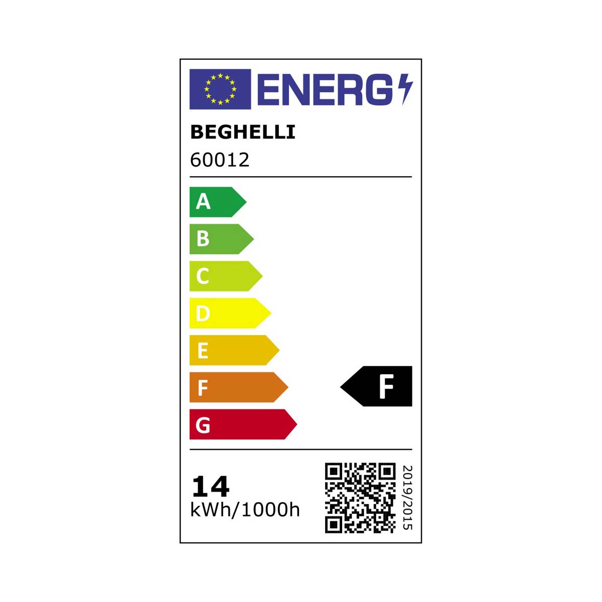 Lampadina smart Dom-E 14 W Beghelli RGB E27 a goccia