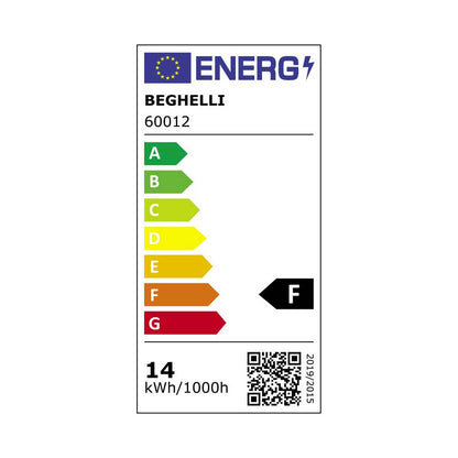 Lampadina smart Dom-E 14 W Beghelli RGB E27 a goccia