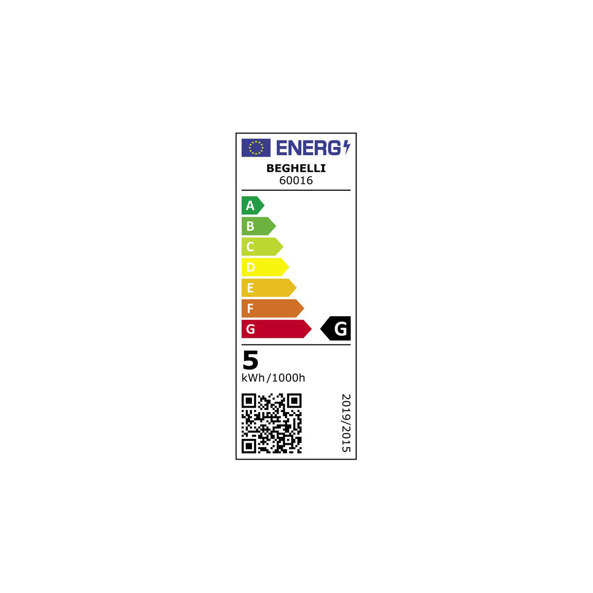 Lampadina smart Dom-E Beghelli 5 W RGB GU10