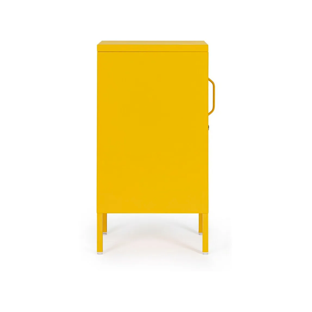 Comodino in metallo giallo con 1 anta Cambridge Bizzotto