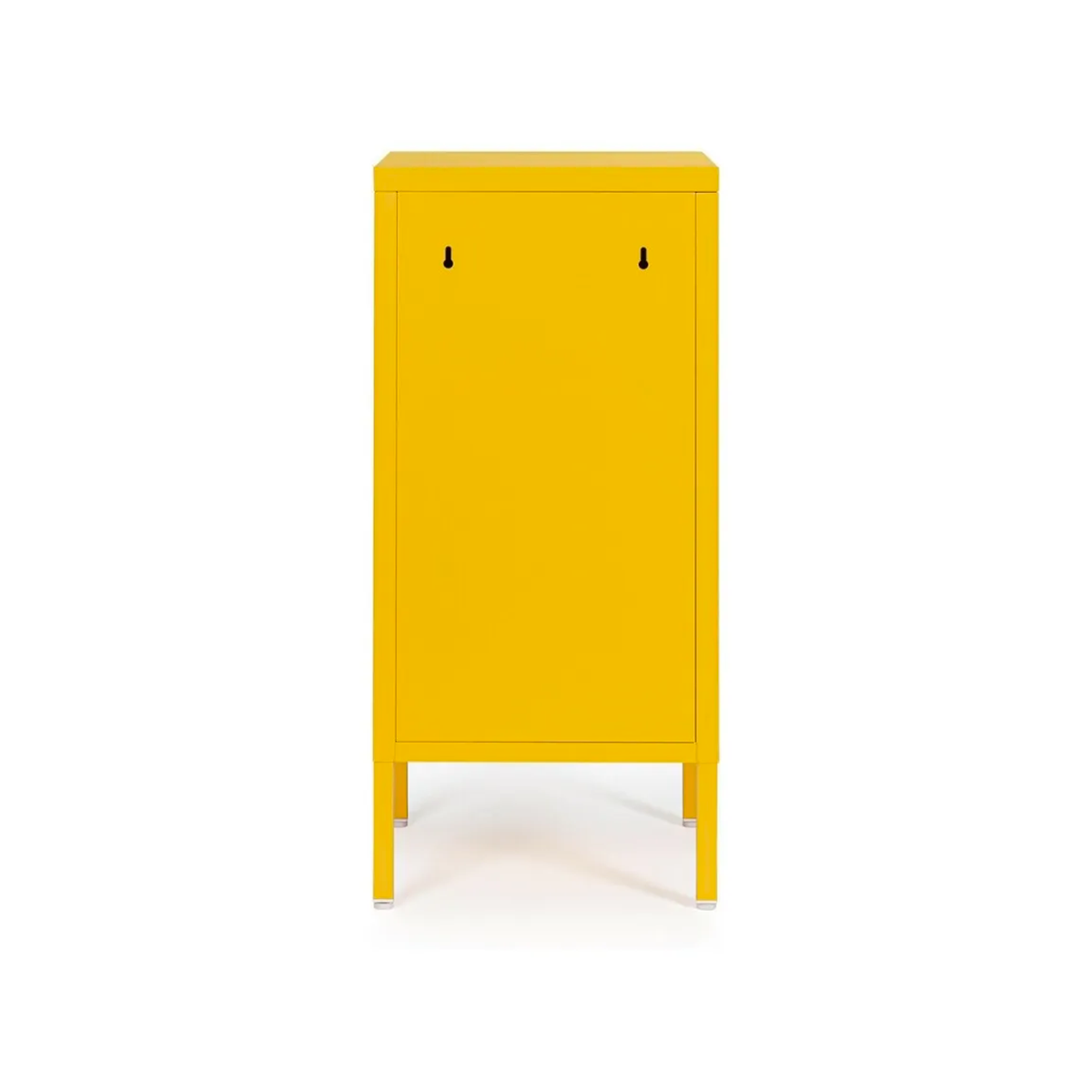 Comodino in metallo giallo con 1 anta Cambridge Bizzotto