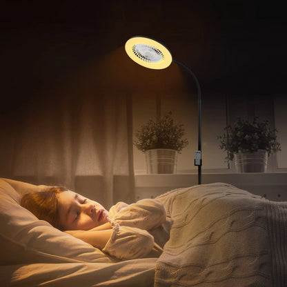 Ventilatore a piantana con luce LED Briloner Windy telecomando incluso