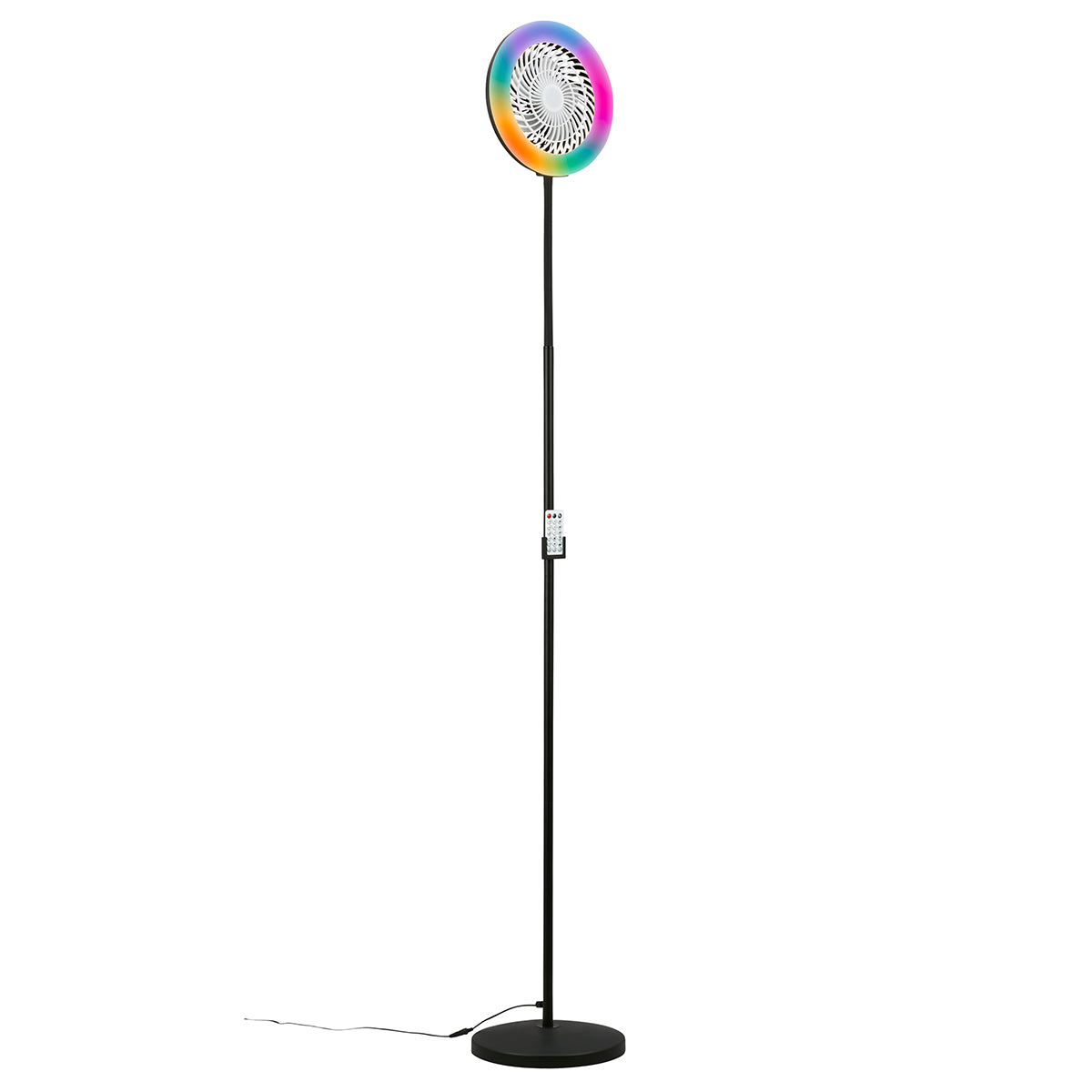 Ventilatore a piantana con luce LED Briloner Windy telecomando incluso