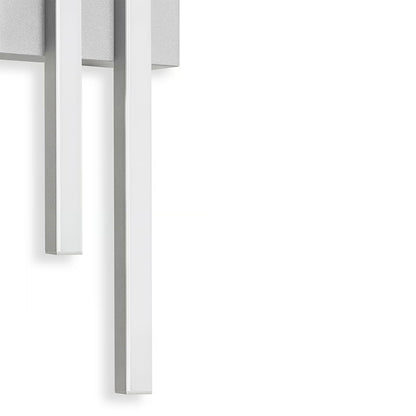 Applique da esterno LED 8W argento IP44