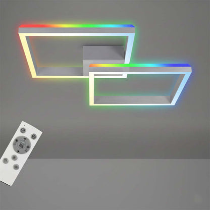 Plafoniera LED RGB da soffitto Briloner 40W con telecomando